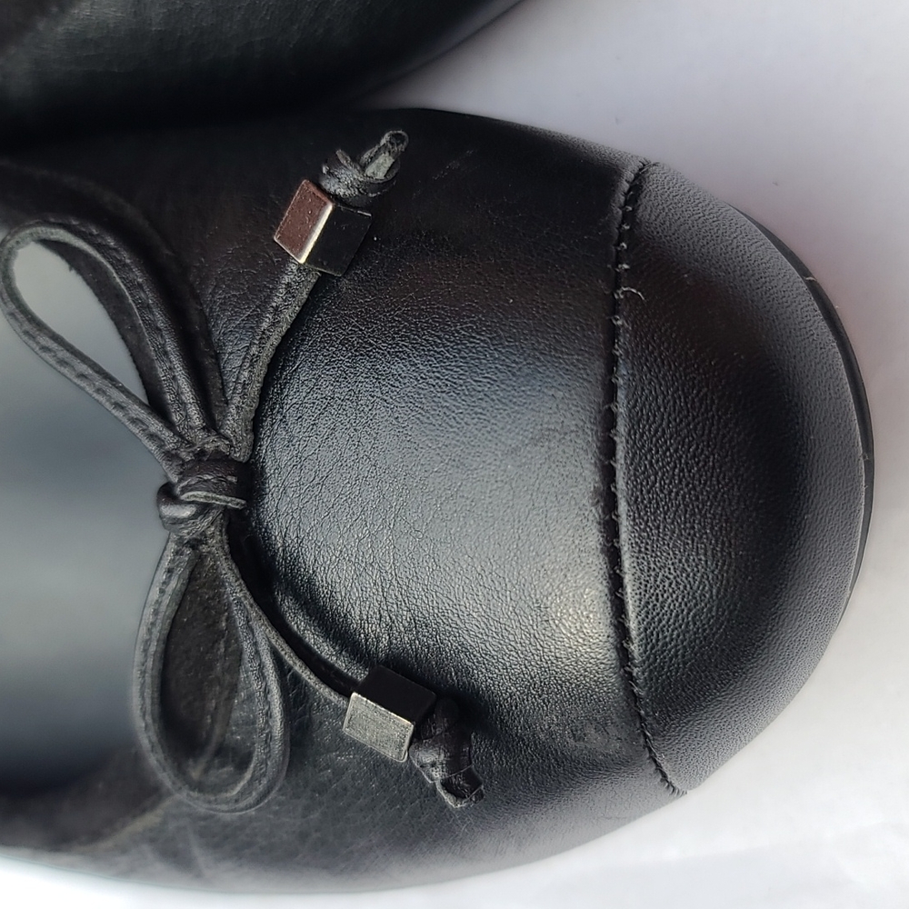 Ziera ladies ballet style leather flats - Picture 4 of 8